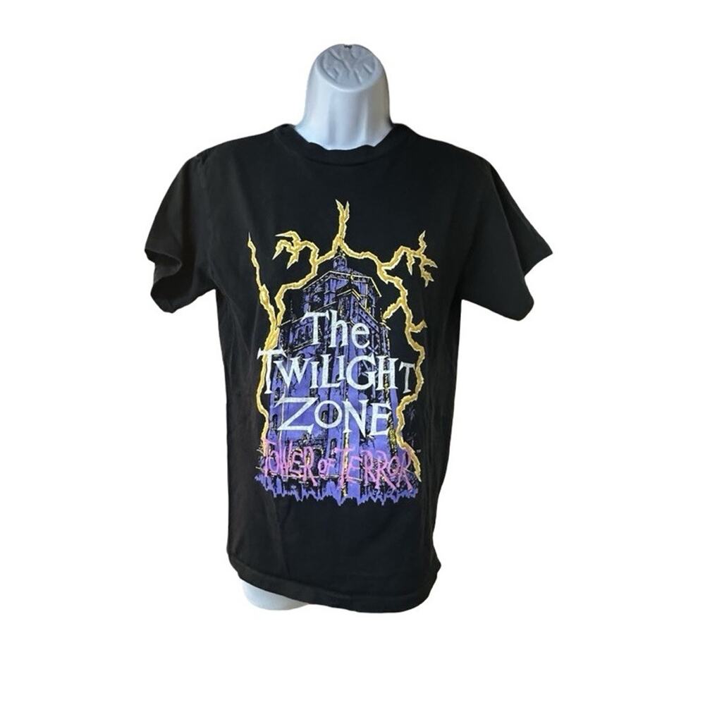 Vintage Disney The Twilight Zone Tower Of Terror T-Shirt Adult S Made in USA